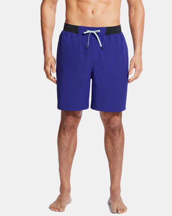 Men's UA Comfort Waistband Notch Shorts, Blue, pdpMainDesktop image number 0